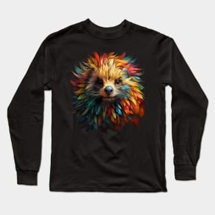 Porcupine Rainbow Long Sleeve T-Shirt